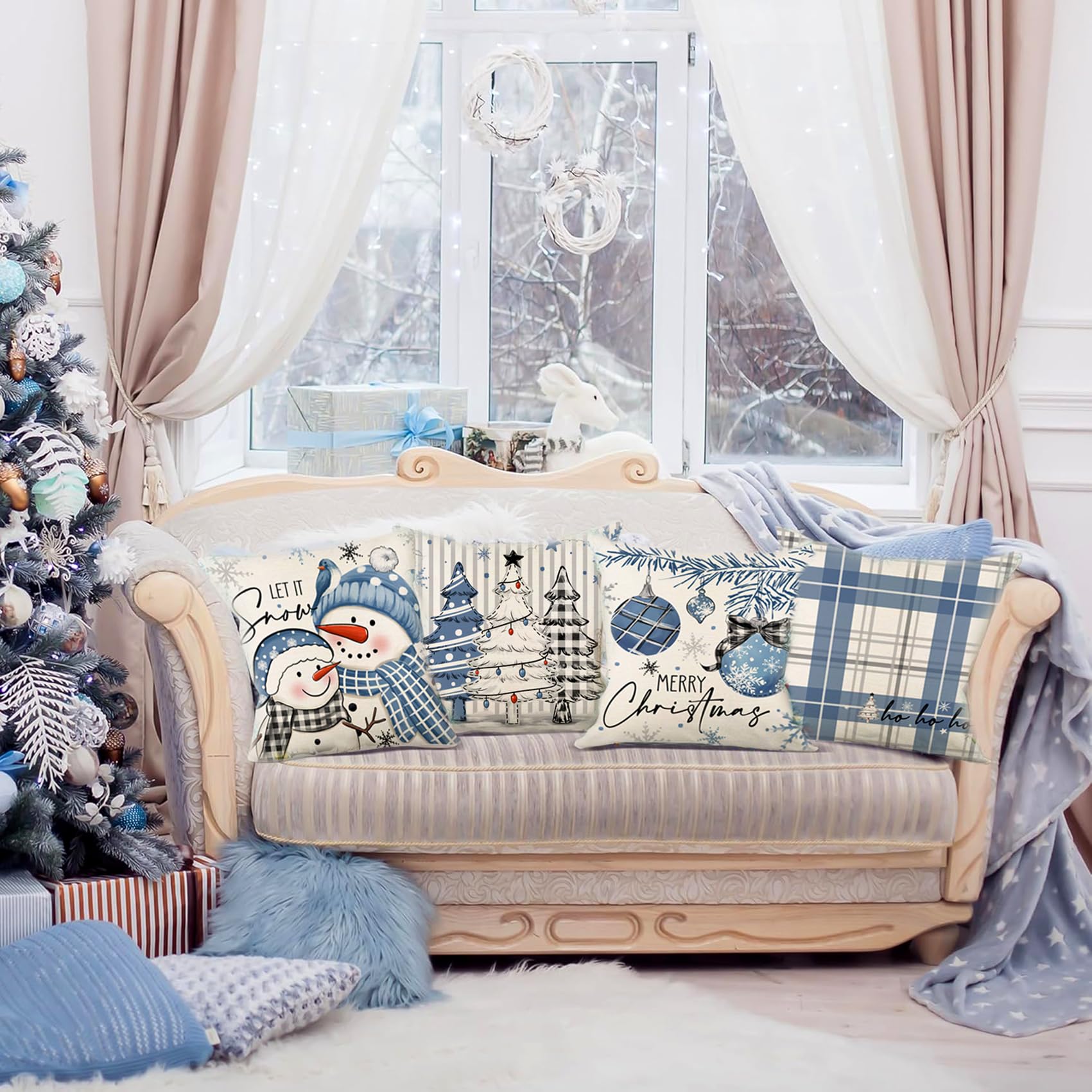 KY-Tech Christmas Cushion Covers - Image 2