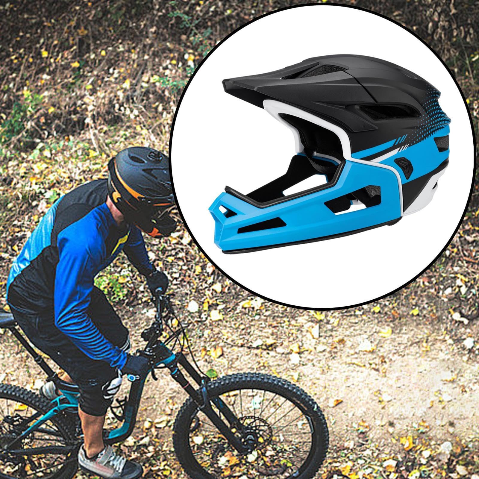 Casco Integrale per Bici, caschi da Ciclismo, Attrezzatura per Ciclismo, Casco Regolabile per Uomo e Donna, per Ciclismo, Sport all'Aria Aperta