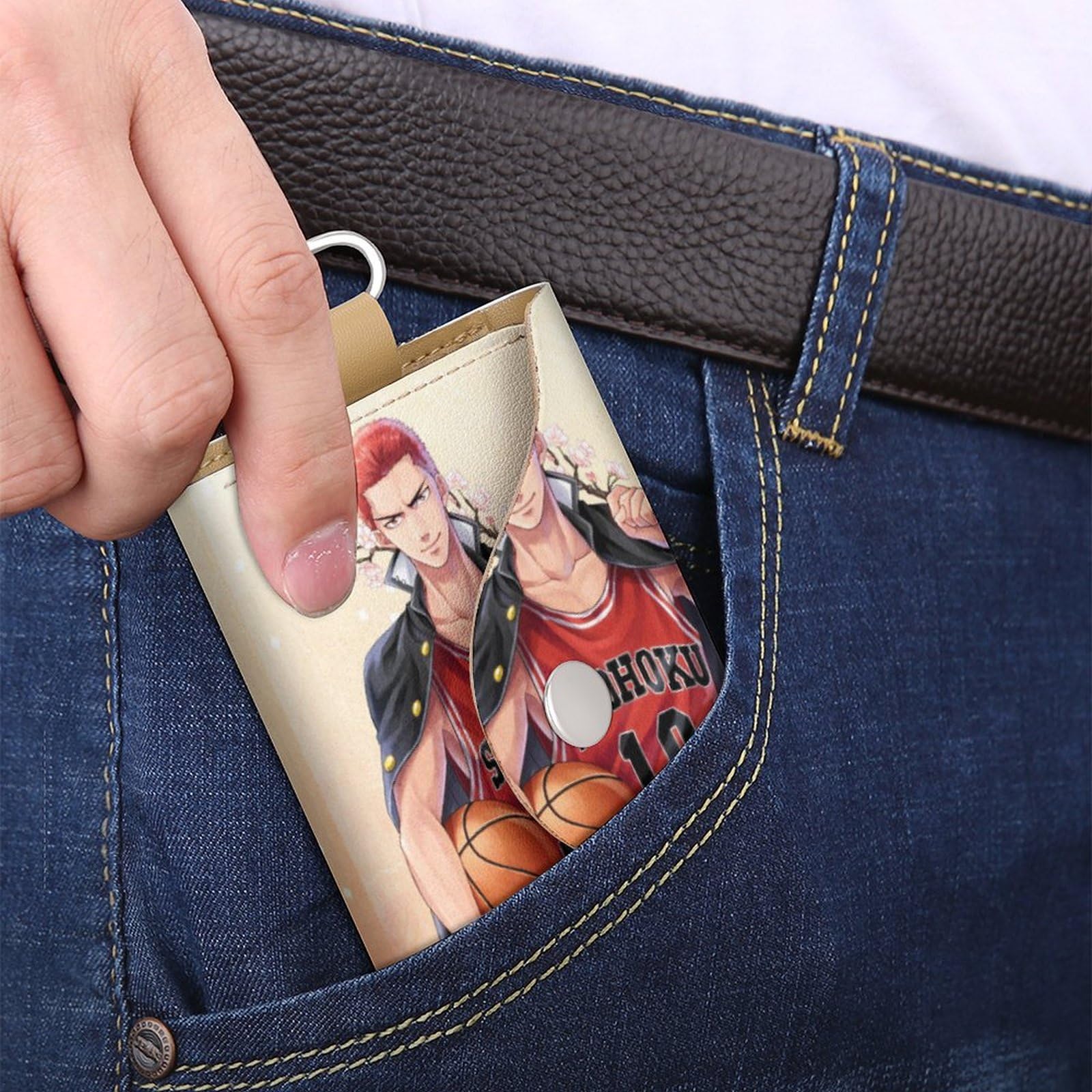 Amazon.co.jp: キーケース スラムダンク 桜木花道 カード入れ Key Case