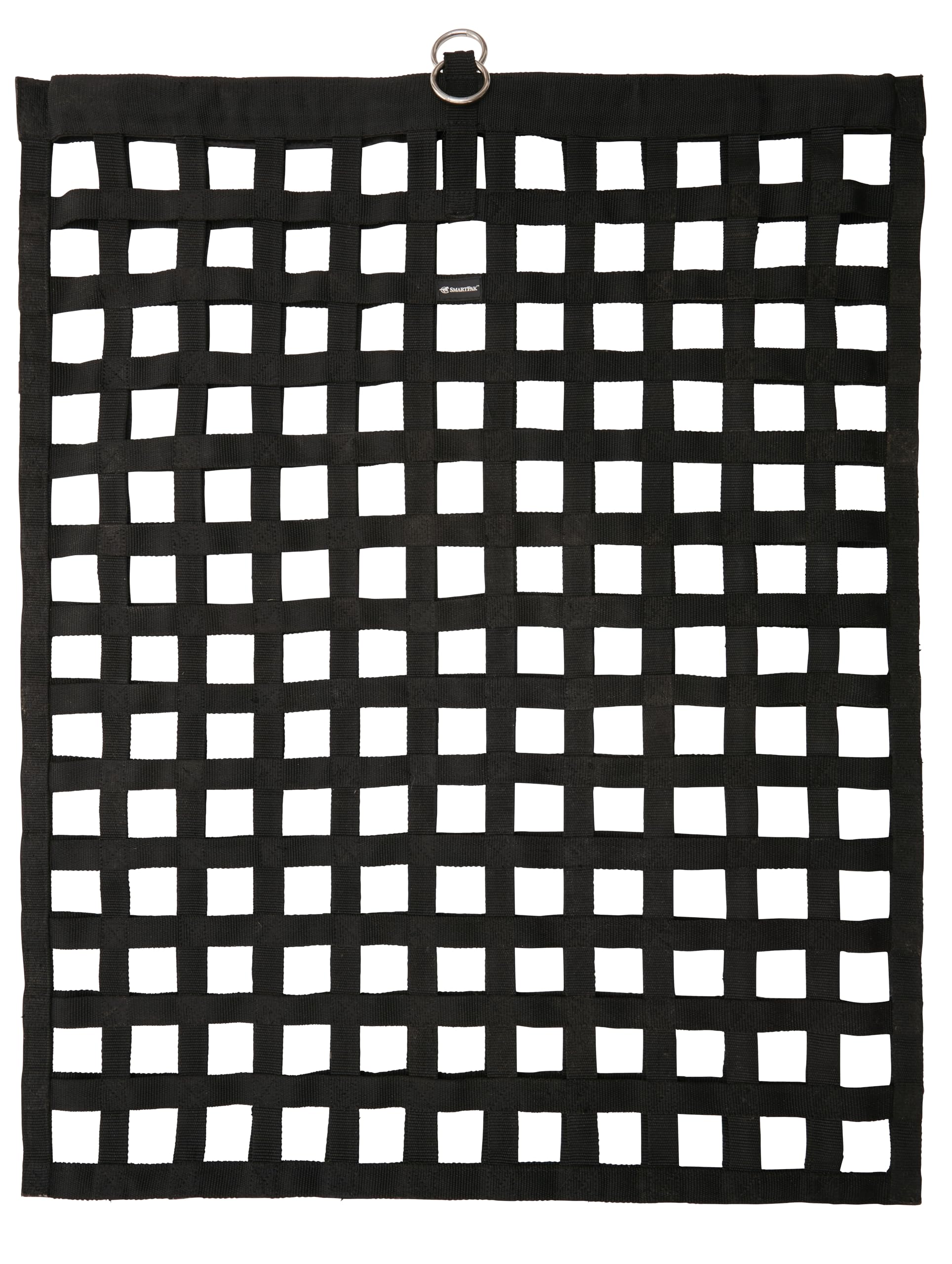 SmartEquine Slow Feed Hay Bag for Horses | Hay Feeder Net with Resistant Nylon | Gator Mouth Enclosure for Easy Loading | Fits 10-15 lbs of Hay | 4