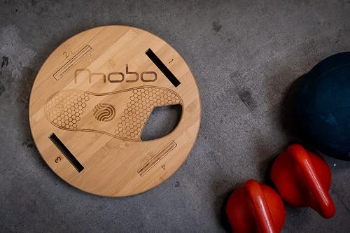 Mobo balance-board, natural bamboo