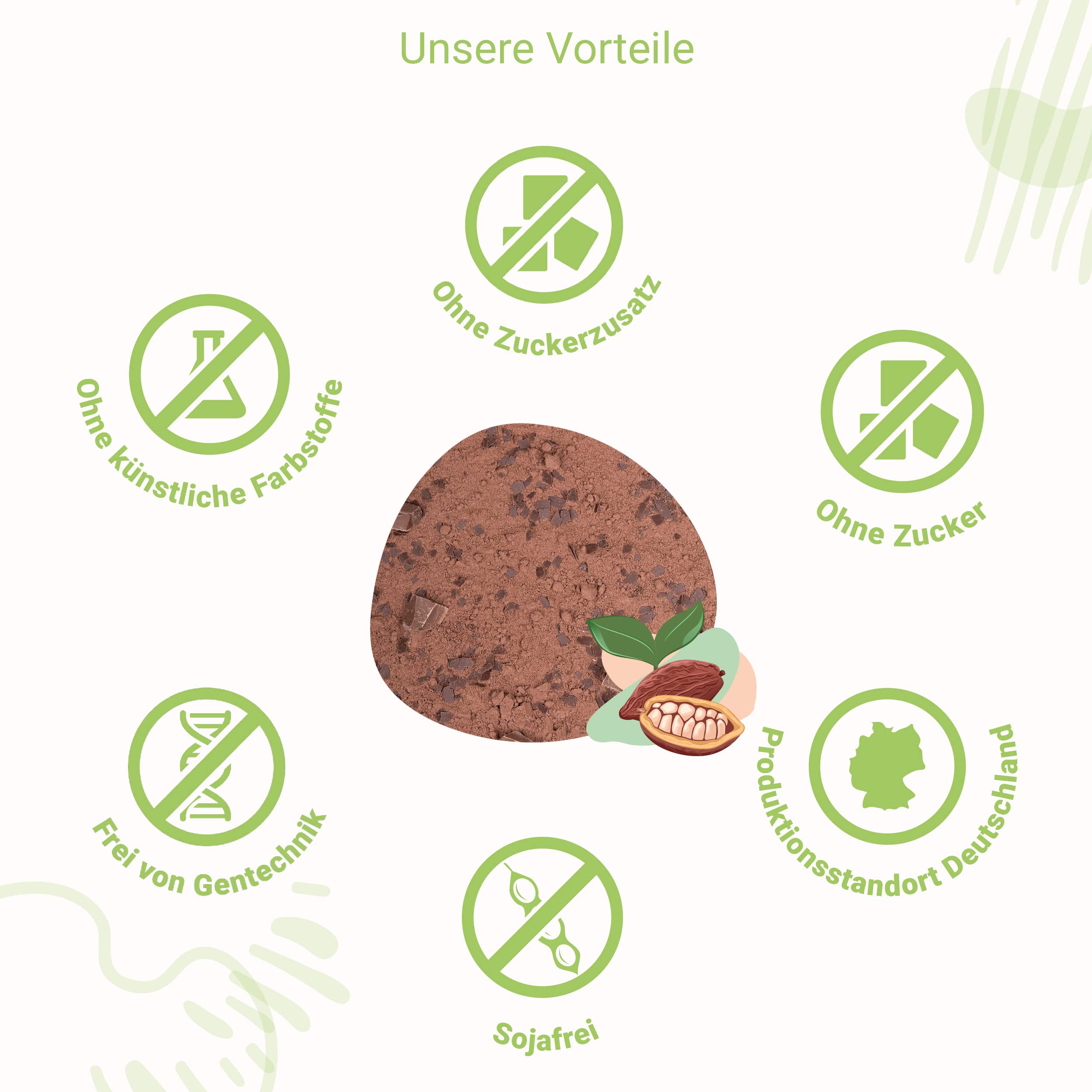 for you multi kakao kids Doppelpack - Kakaopulver mit Vitaminen, Mineralstoffen & Pflanzenstoffen zum Anrühren in Milch - Kinder ab 4 Jahren - Gesundes Wachstum & Entwicklung - Zuckerfrei & glutenfrei
