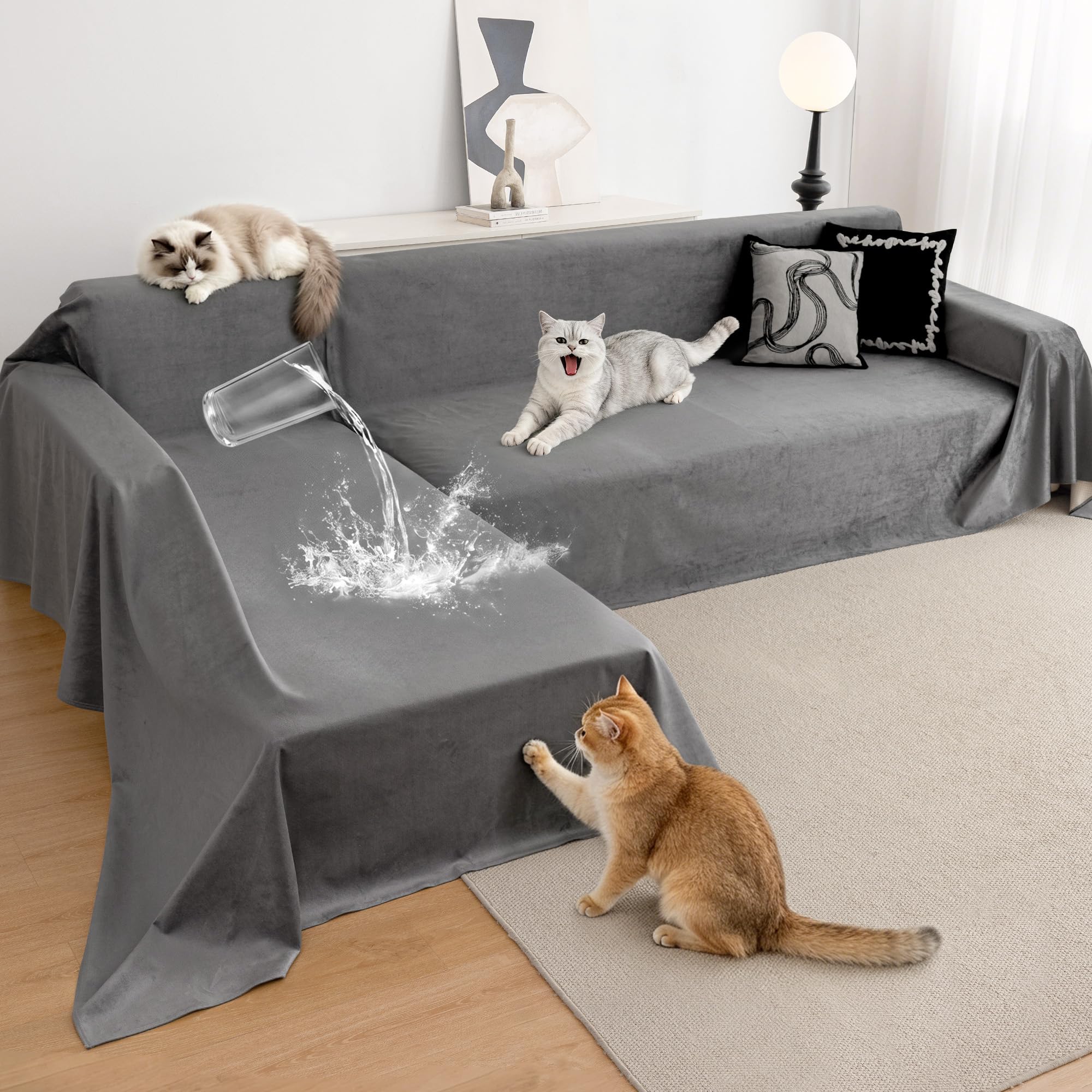 Loiion Velvet Sectional Cover