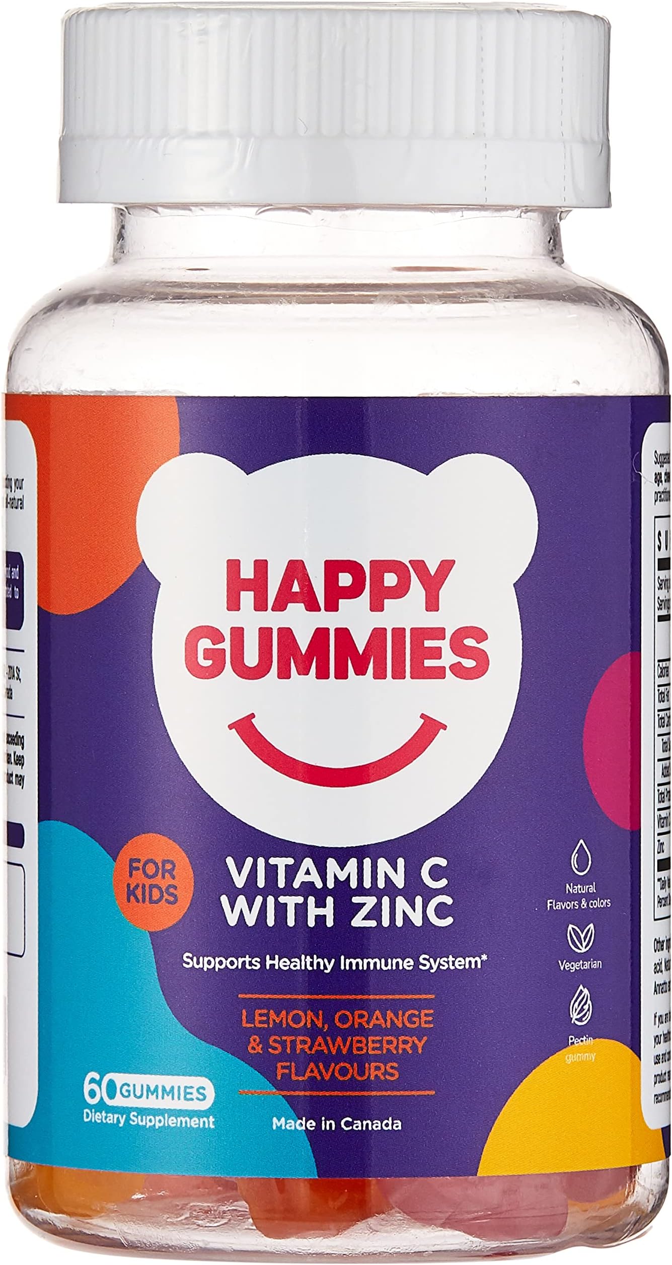 VITAMIN C +ZINC GUMMIE 60S