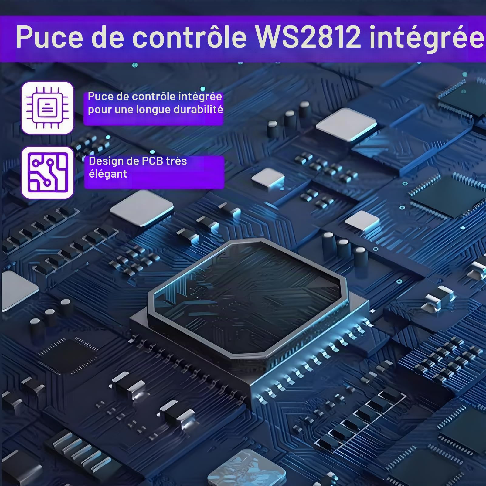 Led Ws2812b 3 X Anneau LED 5V RVB Compatible Avec WS2812B 12-Bit De 50mm - Parfait Pour Arduino Et Raspberry Pi, Pour Une Installation Facile Ws2812b 16x16 Eco Panel，interrupteur Electronique