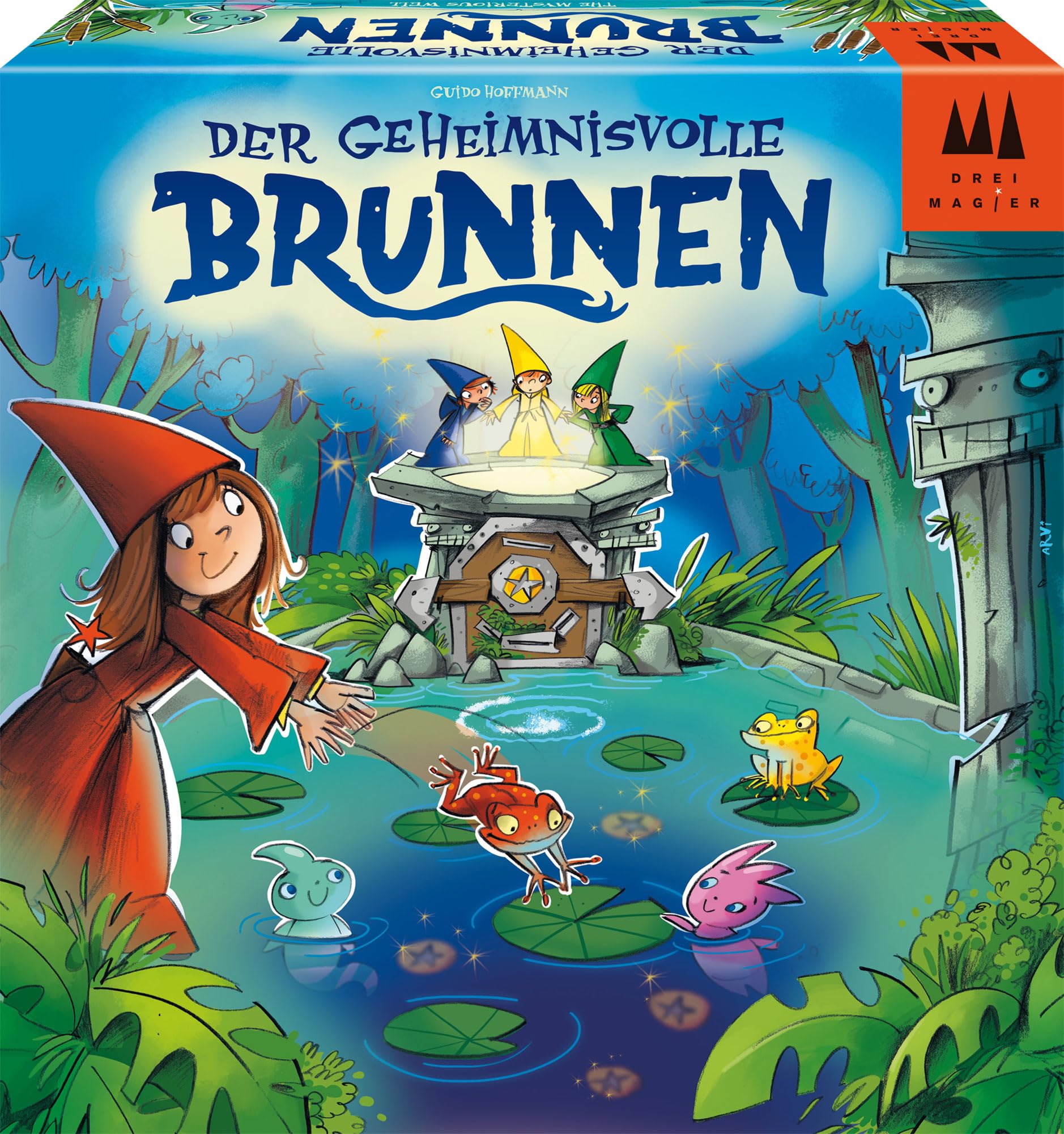 Schmidt Spiele 40815 The Mysterious Well, Three Magicians Children's Game