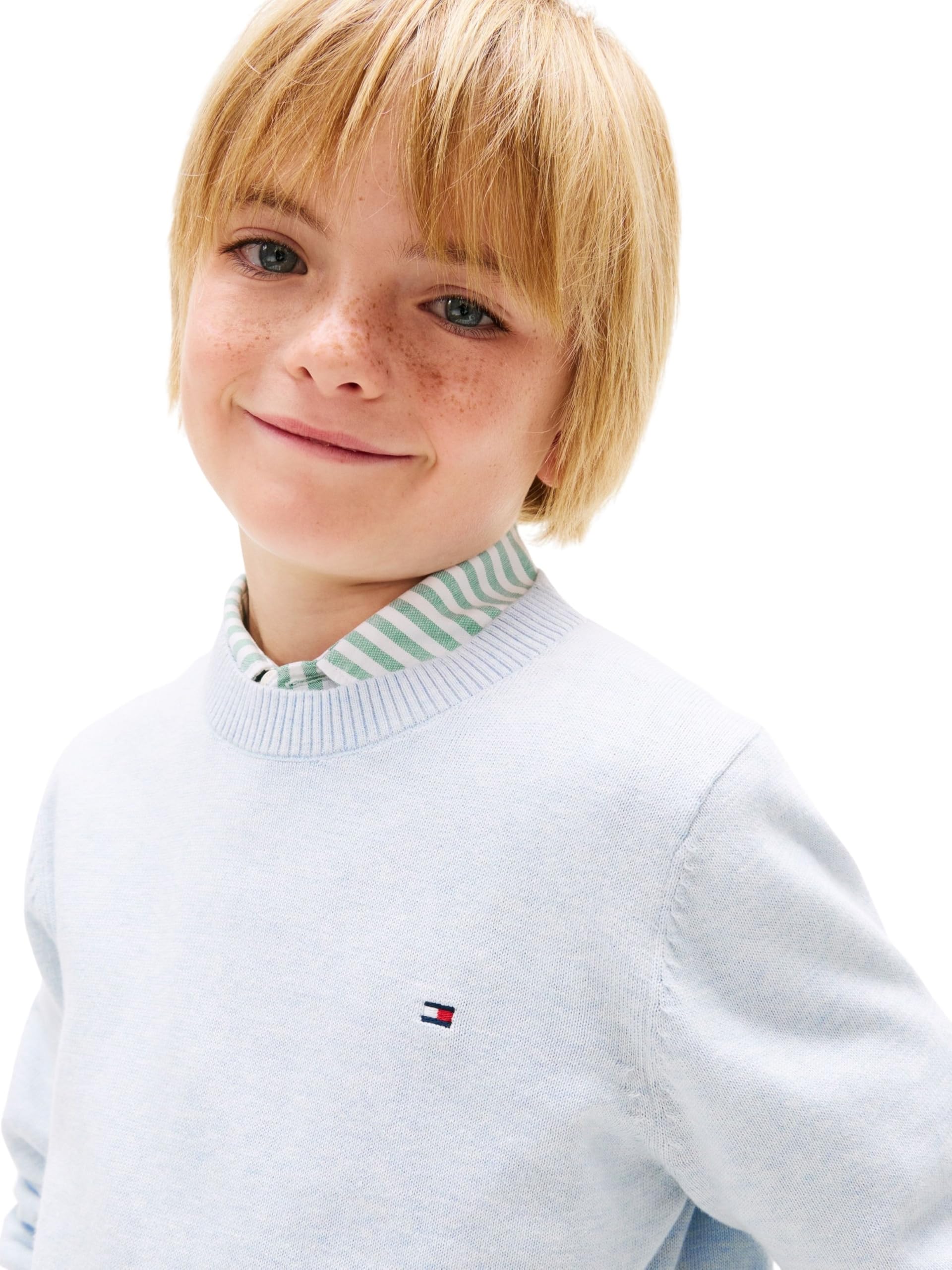 Tommy Hilfiger Jungen Crew Neck Sweater Ls Kb0kb10307 Pullover (1er Pack)