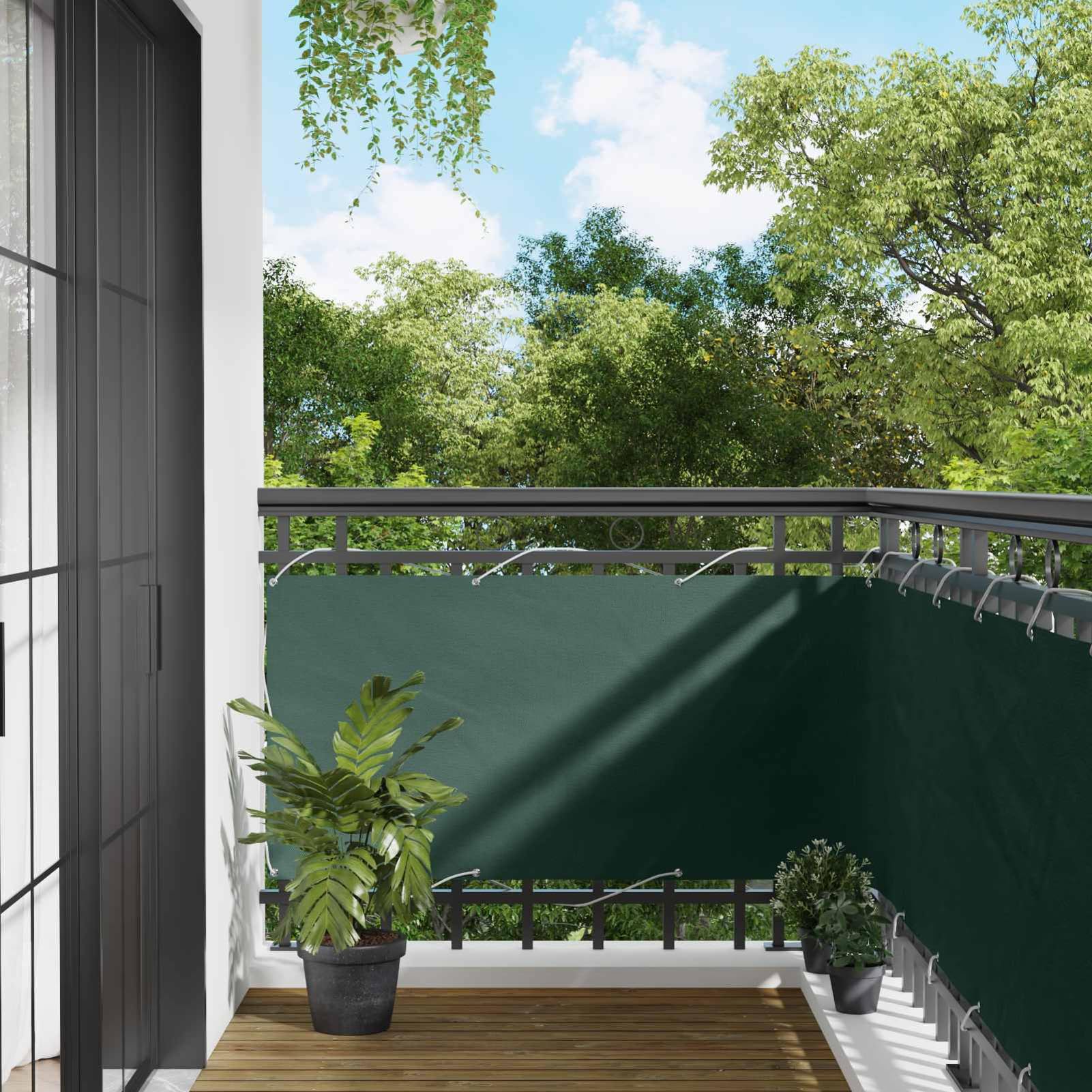 Écran de balcon en Oxford enduit PU durable supérieure avec œillets aluminium