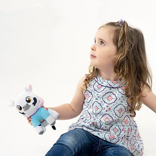 Miniatura 5 de LA GRANJA DE ZENÓN Peluche de vaca musical Lola con capucha de Pancha de Doña de Cerdo