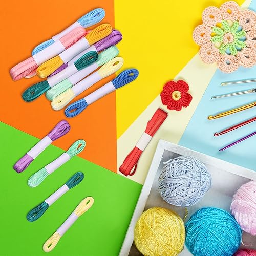 Miniatura 6 de 30 cintas finas para hacer lei de 1/8 pulgadas, 164 yardas, satén, multicolor, doble cara, grogrén, manualidades, tela de poliéster para envolver