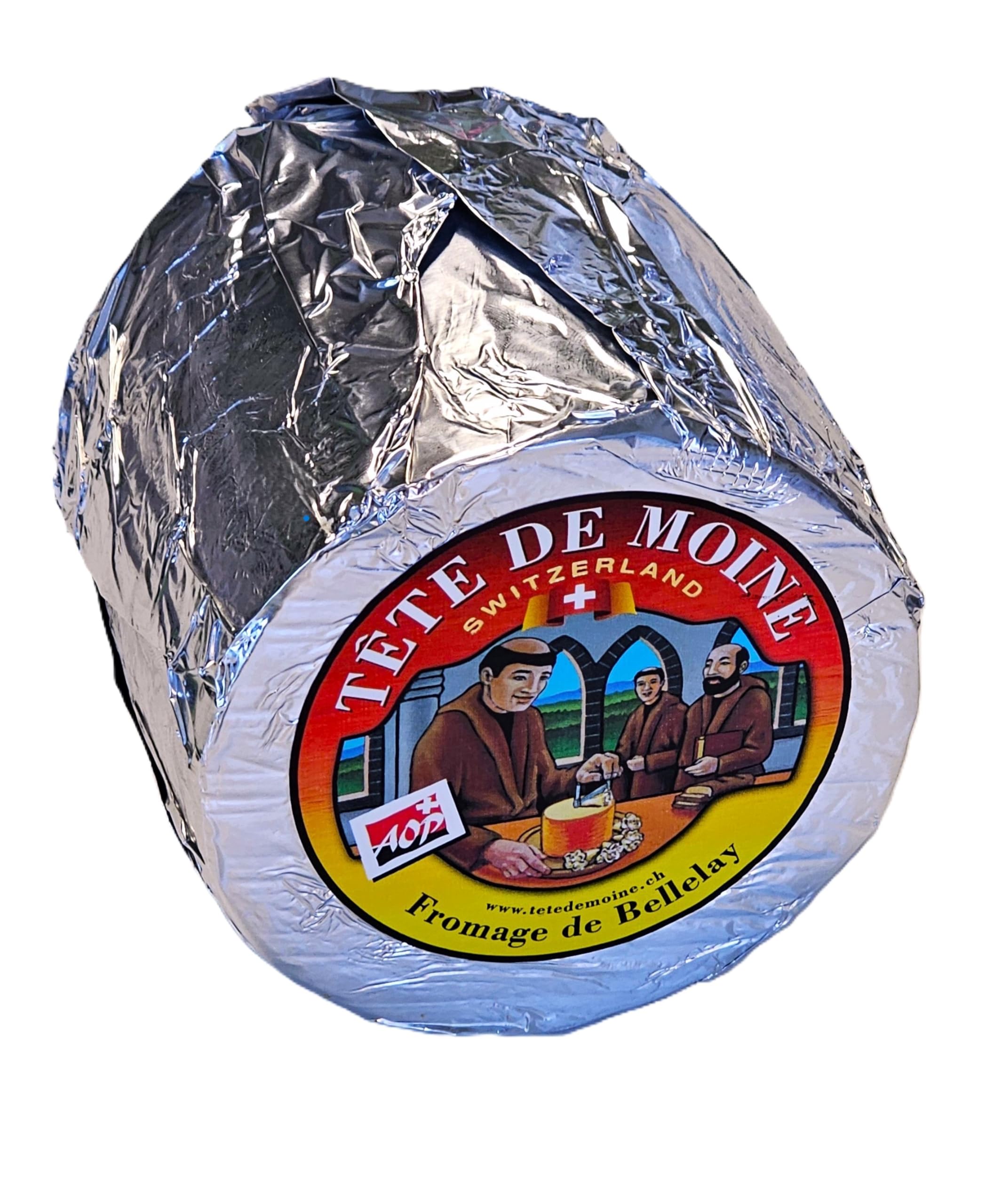 Tête de Moine Mönchskopfkäse Ganzer Laib ca. 850 g