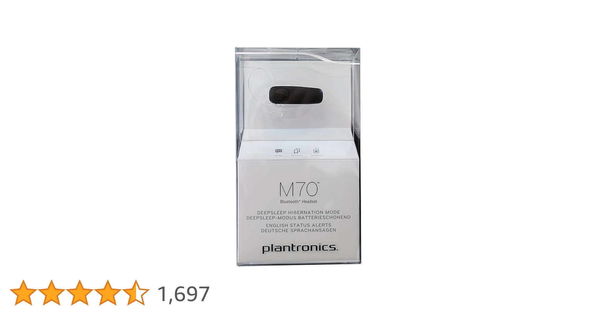 Plantronics M70 Bluetooth Headset, 200739-05 : Amazon.ca