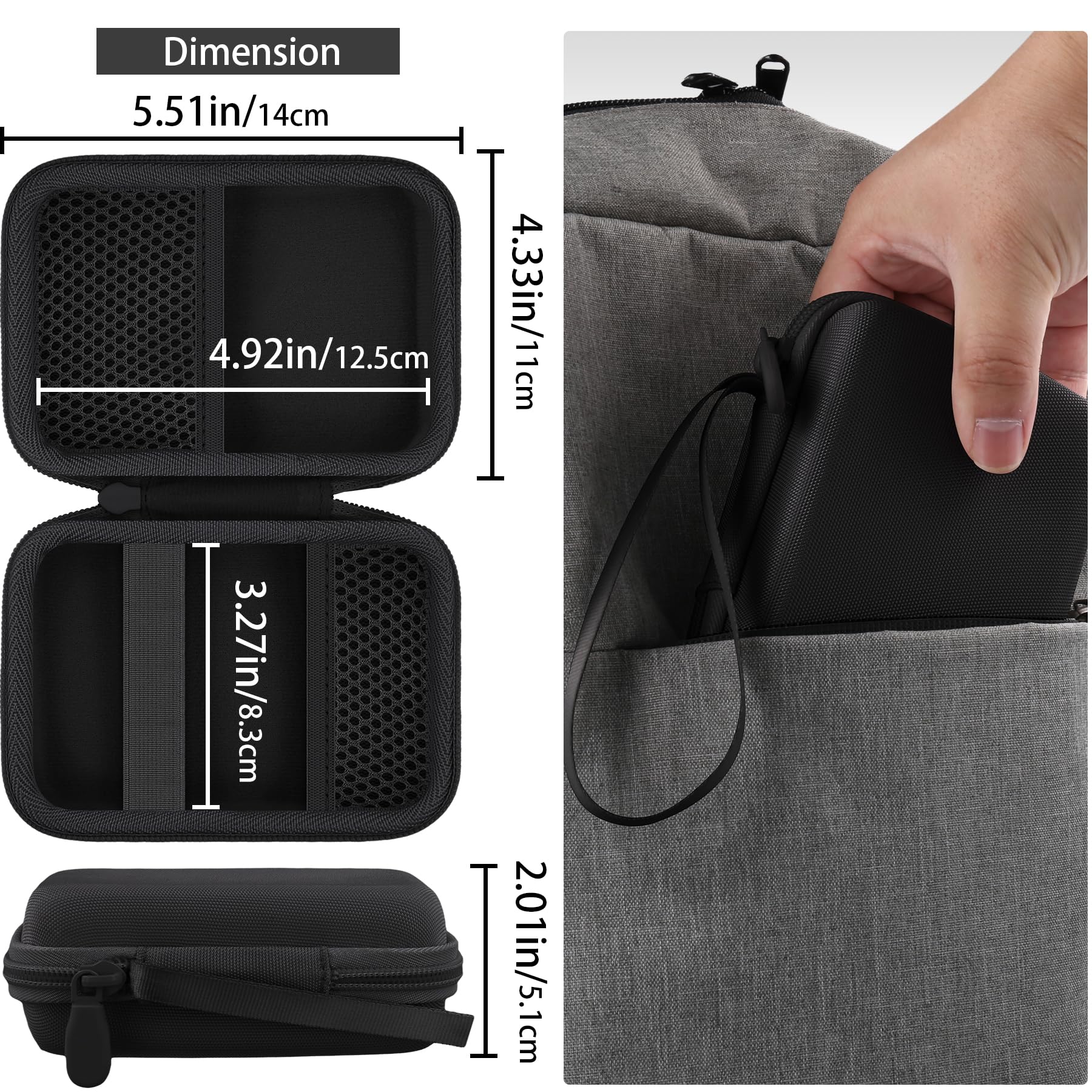 Omron PM500 Case - Protect Your TENS Unit -6