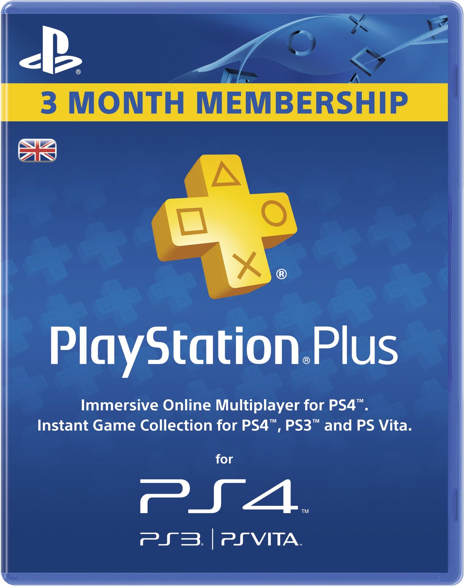 Sony PlayStation Plus - 90 Day Subscription