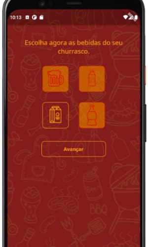 Bora Churrasco: Calcule carnes e bebidas!
