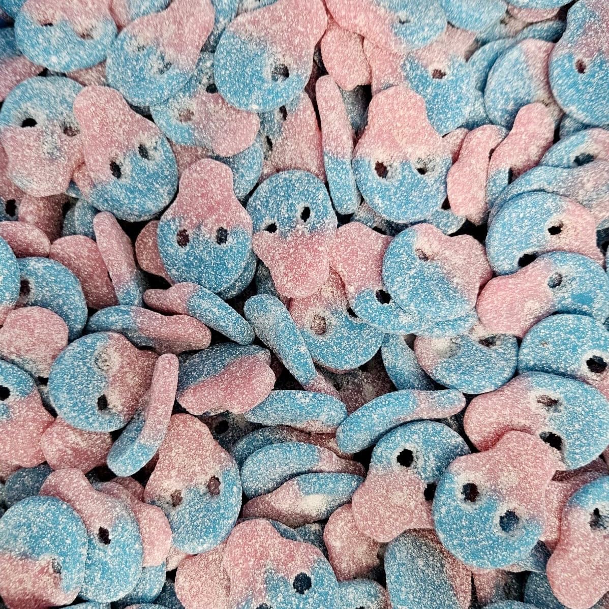 Smiley Faces Retro Sweet Shop Jar by The Gourmet Sweet Company — view 263