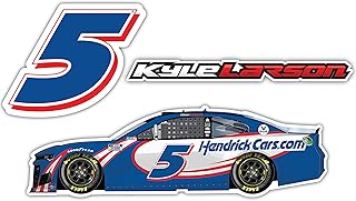 Kyle Larson NASCAR #5 3 Pack Laser Cut Decal