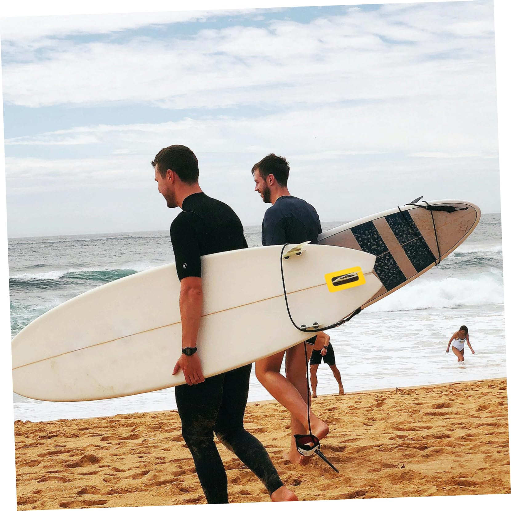 BESPORTBLE Zestaw naprawczy do deski surfingowej PVC Yellow
