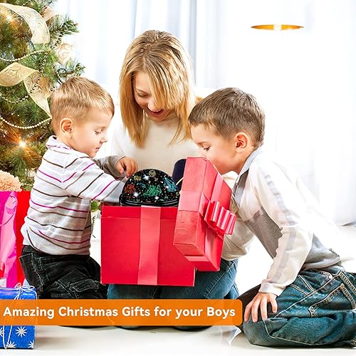 Miniatura 7 de Proyector de luz nocturna para auto, camión y lámpara de luz nocturna de estrellas, regalos divertidos para niñas y niños de 1-4-6-14 años