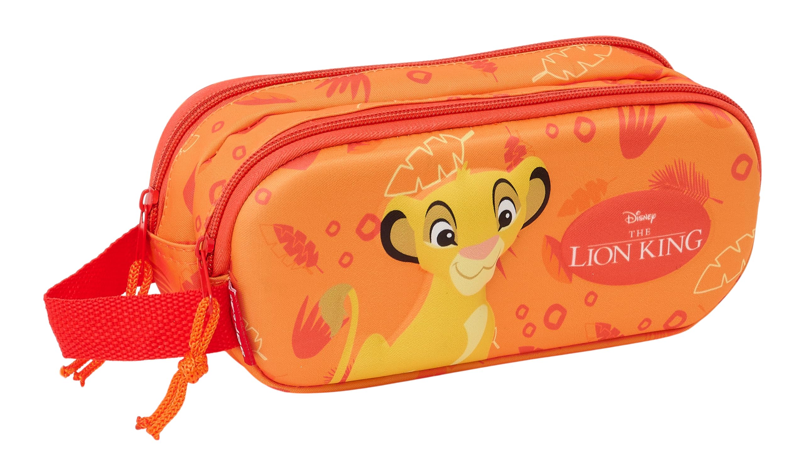 Safta Tiger 3D - Trousse Double 3D, Trousse Pour Enfant
