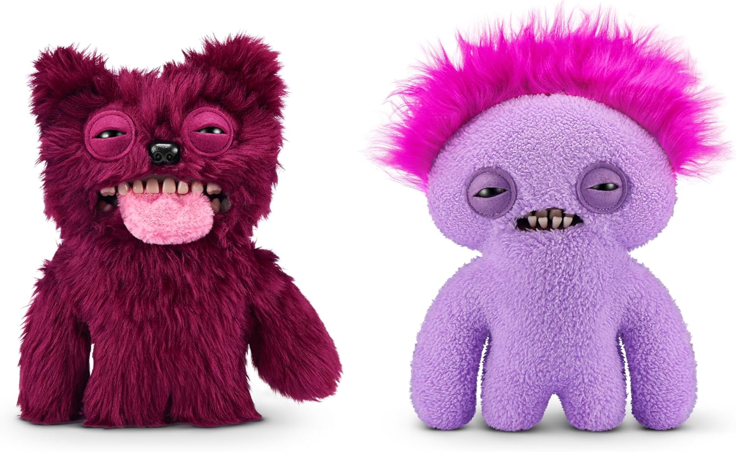 Fuggler Hairy Fuggs 9-inch Series 1 by ZURU, Funny Ugly Monster Plush Toy