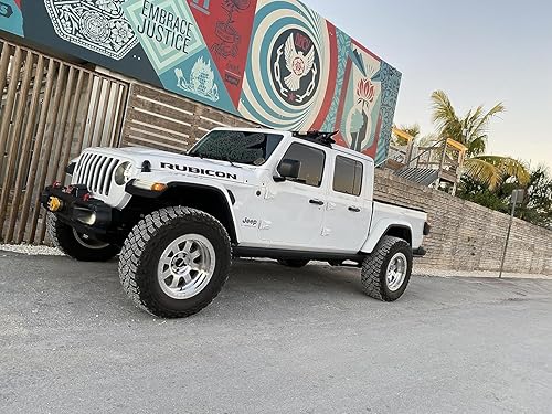 Miniatura 4 de SPIDERWEBSHADE Parasol de malla para Jeep compatible con Jeep Gladiator JT de 4 puertas (2018 -actual), fabricado en los Estados Unidos, parasol de