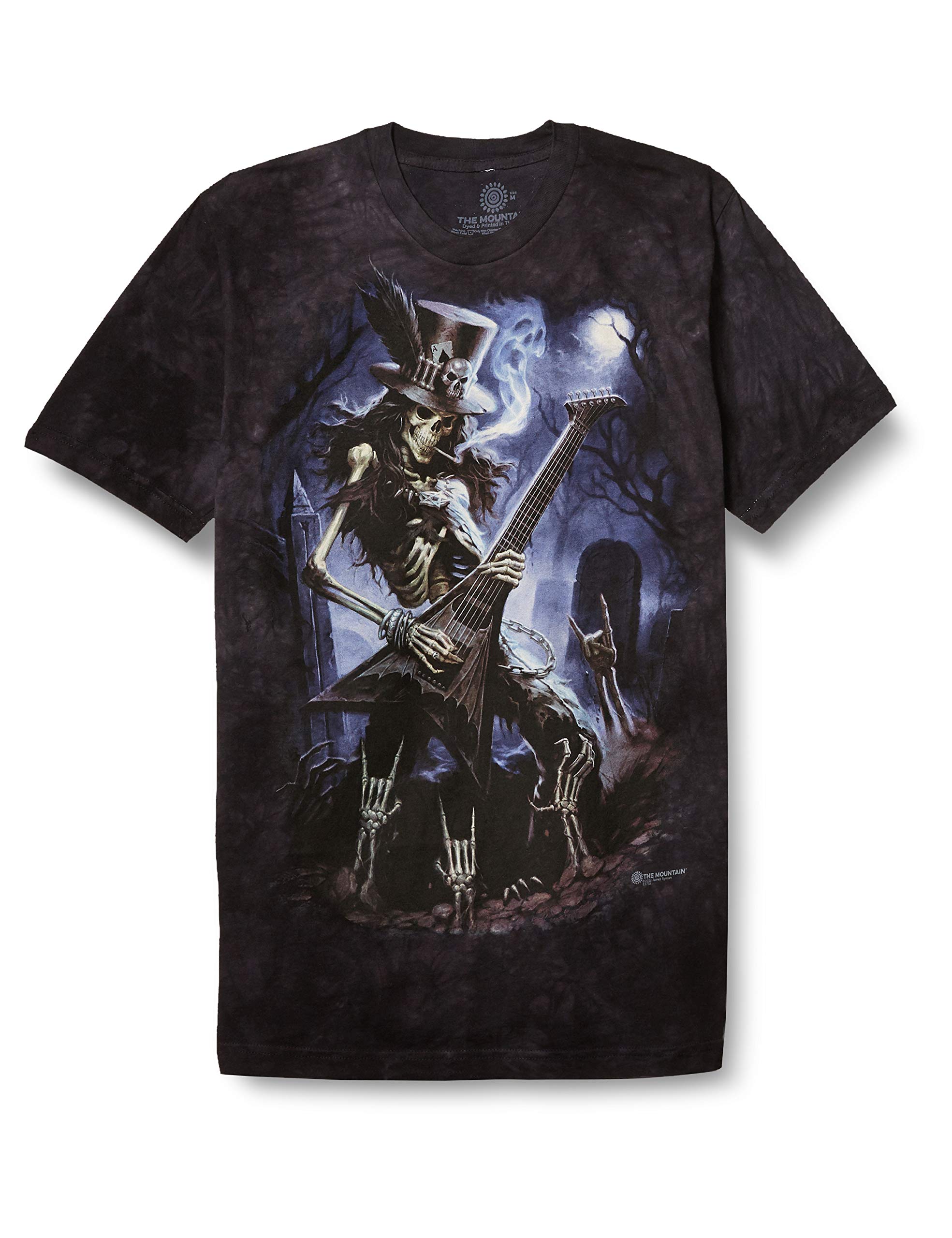 The Mountain shirtthe 티셔츠the 恤playera Deadחולצת טי Deadcamiseta Deadthe Play Dead T-Shirt, Black, S