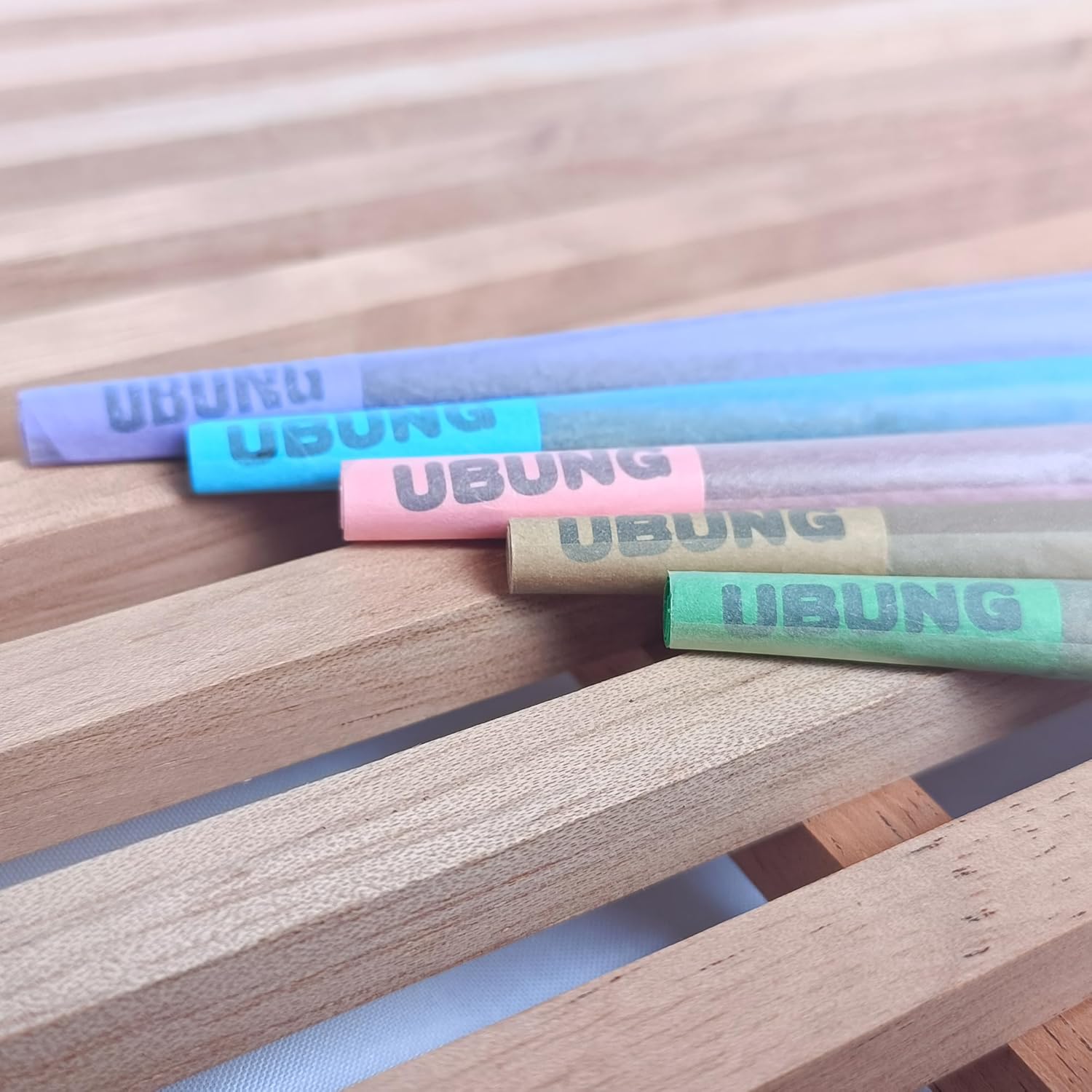 UBUNG Rainbow Cones 200 Pcs, King Size Colorful Pre Rolled Cones with Tips(5 Colors), 108mm Slow Type Rolling Papers, Including 1 Cone Loader And 1 Push Rod