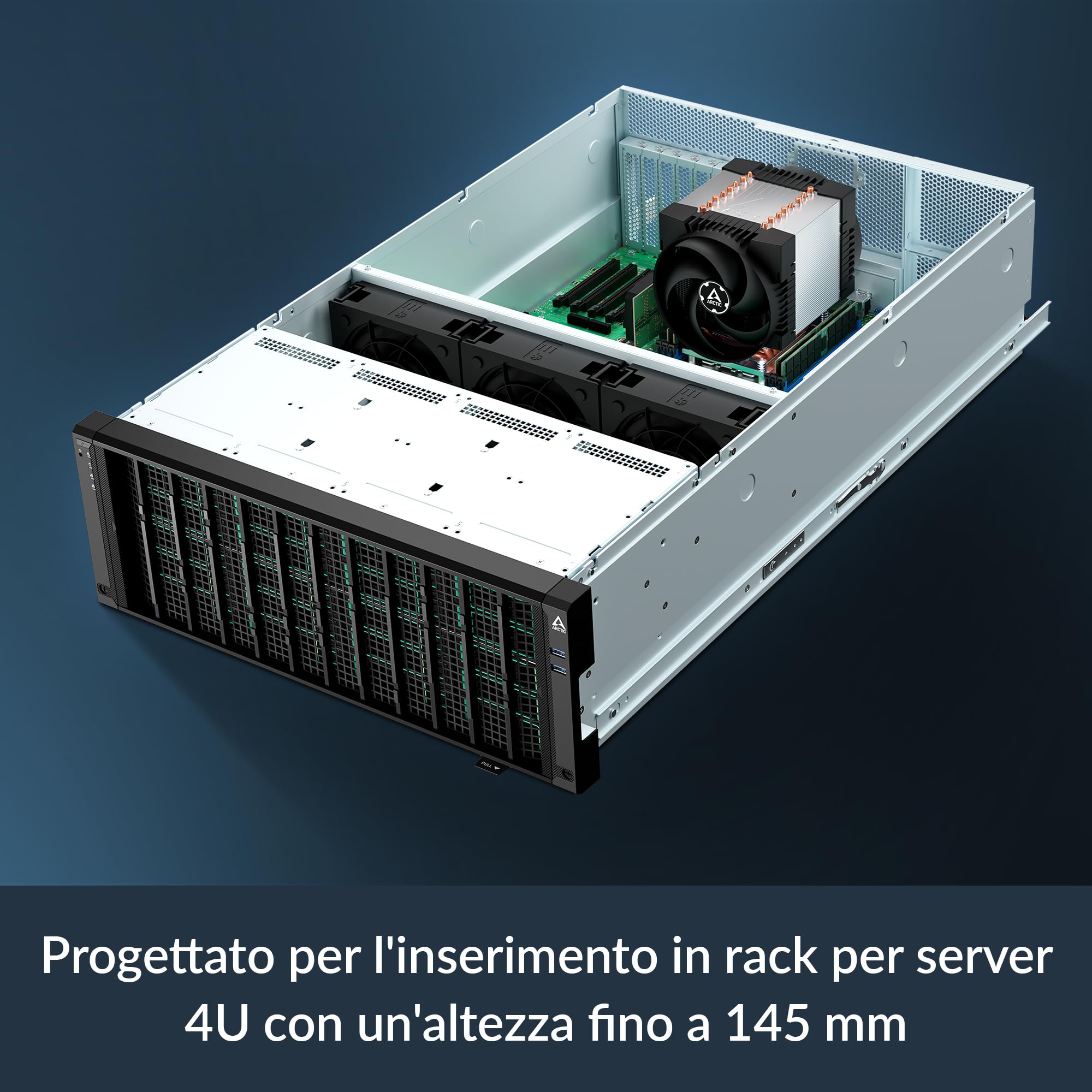 ARCTIC Freezer 4U-Altra - Dissipatore CPU per server Ampere Altra LGA4926,