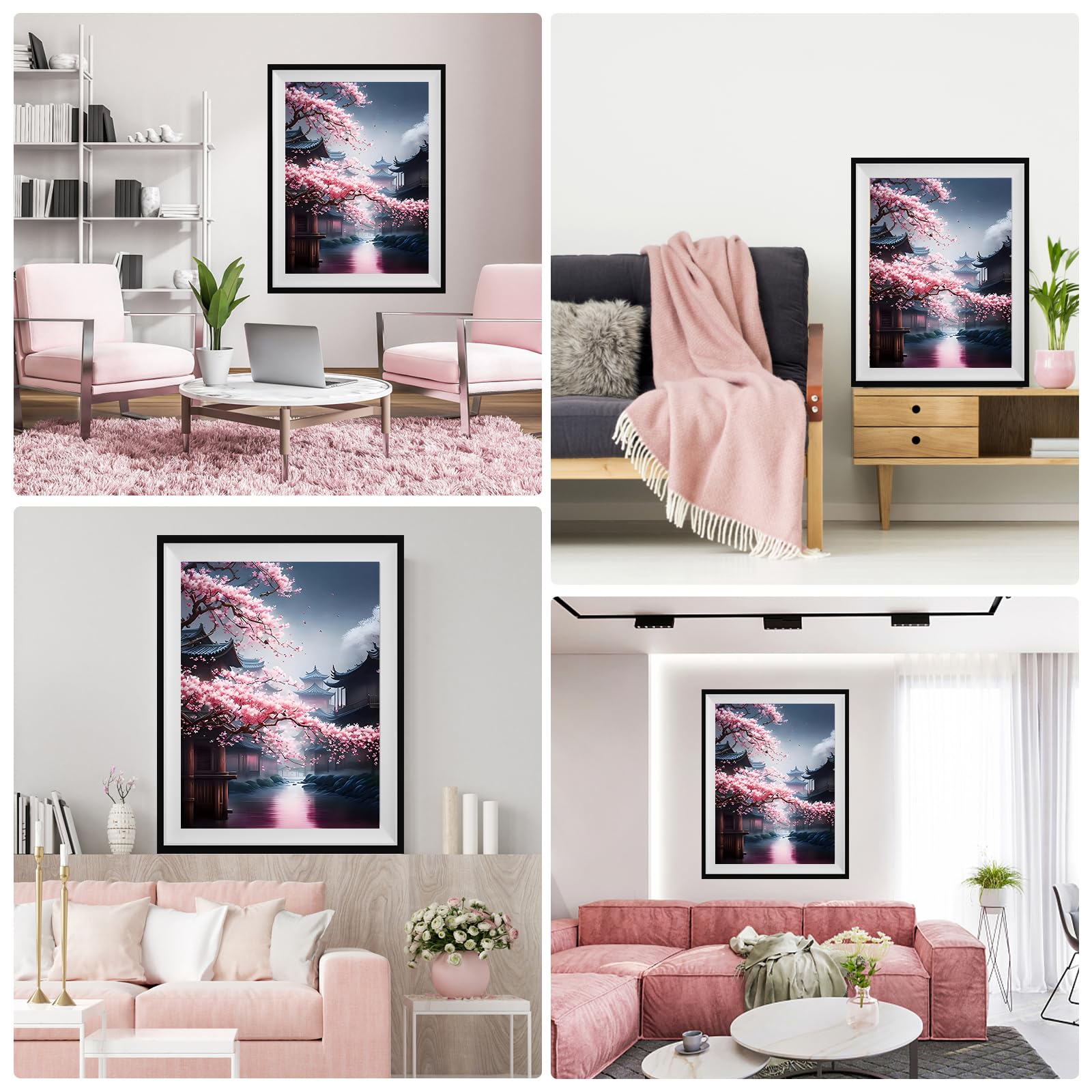 DPIDEA Landscape Diamond Painting Kits for Adults Diamond Art DIY 5D Diamond Painting Kits for Home Decoration 30x40cm - Image 3