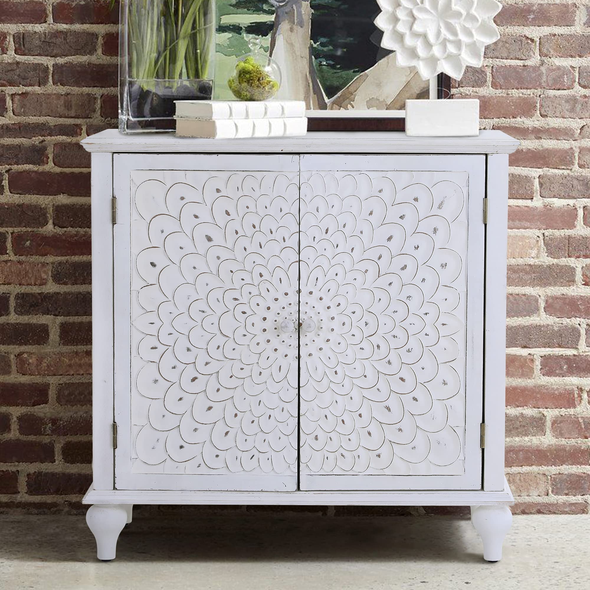 Buy Entryway with Doors Rustic Farmhouse Buffet with