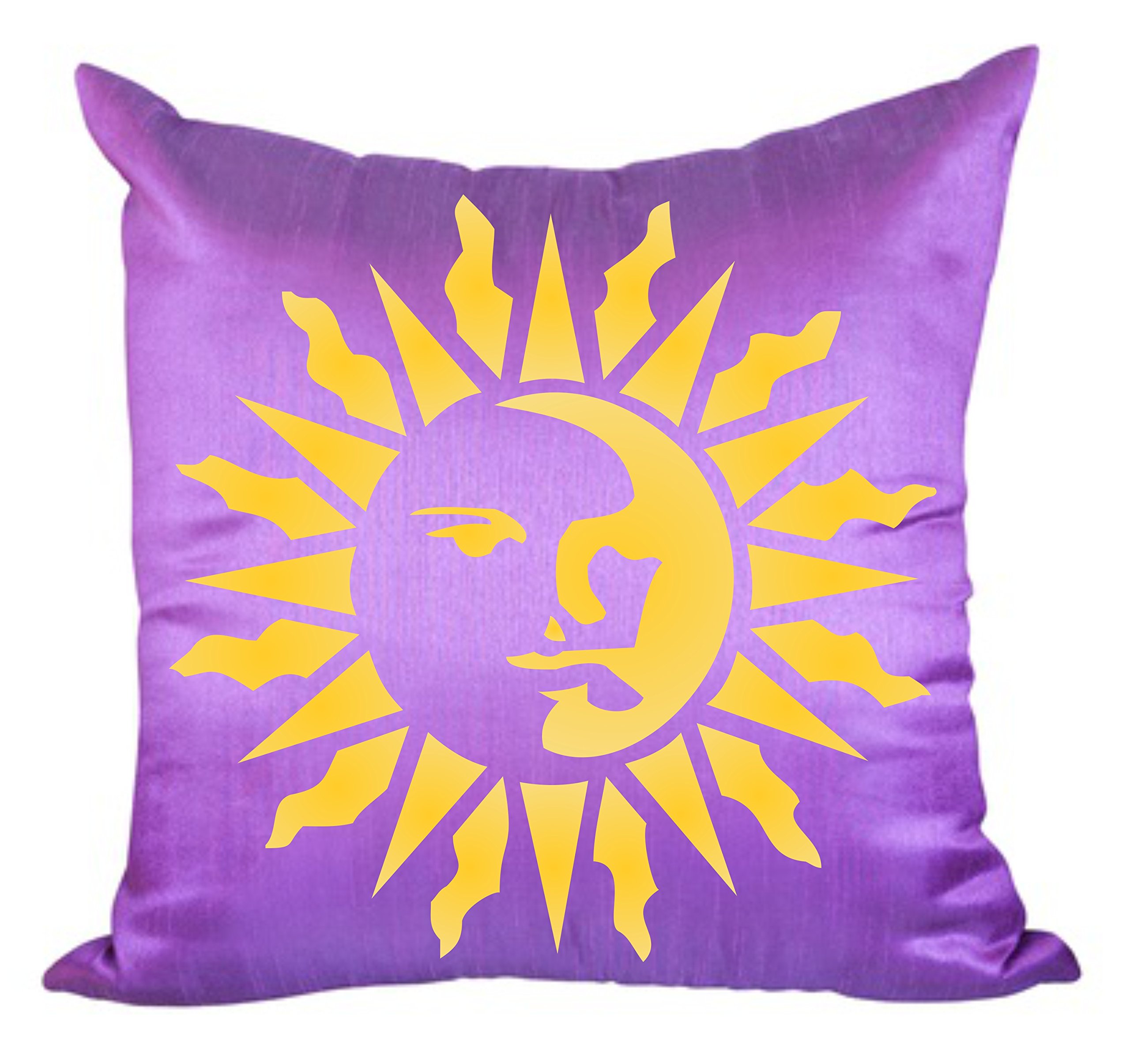Sun Stencil - 8.25 x 8.25cm (S) - Reusable Large Celestial Sun Ray Wall Stencil Template - Image 3