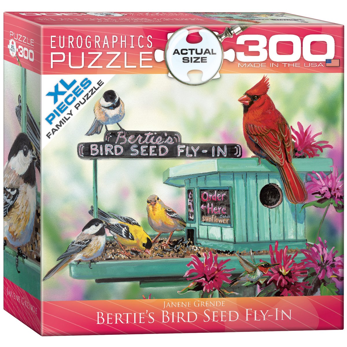 Bertie's Bird Seed Fly-in by Janene Grende