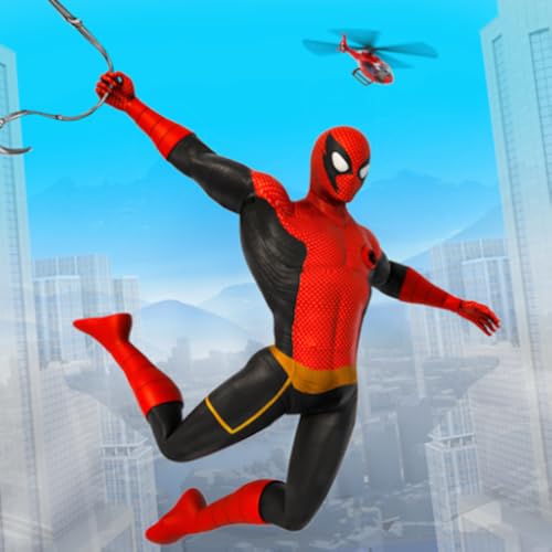 Spider Hero Man Games - Incrível Spider Rope Hero Game | Vice-cidade gangster | Jogos do Homem-Aranh