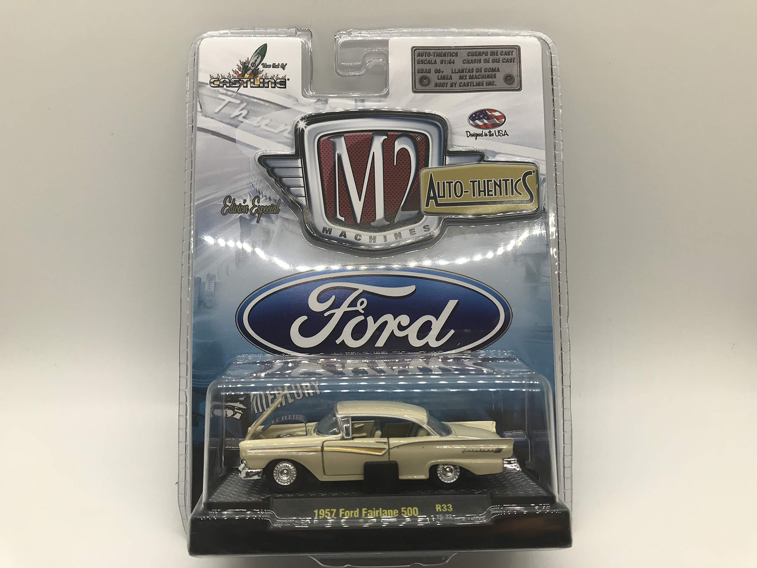 M2 Machines by M2 Collectible Auto-Thentics 1957 Ford Fairlane 500