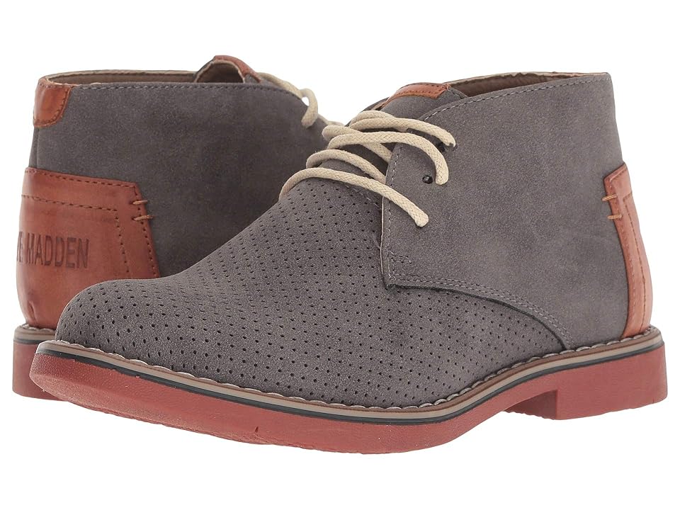 

Steve Madden Kids Bdevlyn (Toddler/Little Kid/Big Kid) (Grey) Boy's Shoes