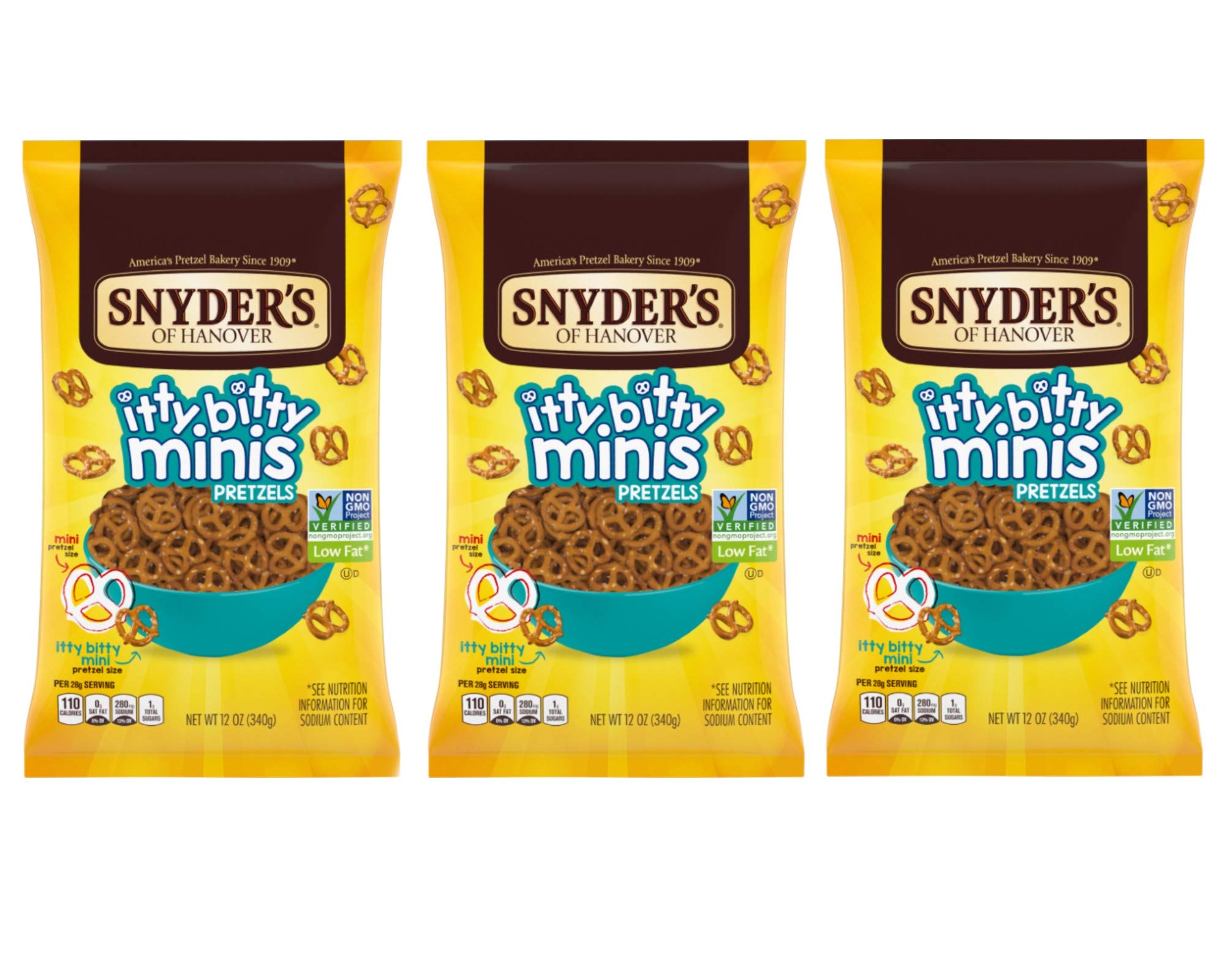 Snyder's Itty Bitty Mini Pretzels 12oz