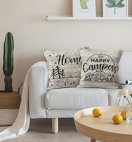 Miniatura 6 de Funda de almohada de 18 x 18 pulgadas, el mejor regalo para propietarios de casas rodantes, decoración de caravana, regalos de caravana,