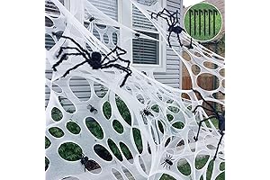 Giant Beef Netting Spider Web Halloween Decorations
