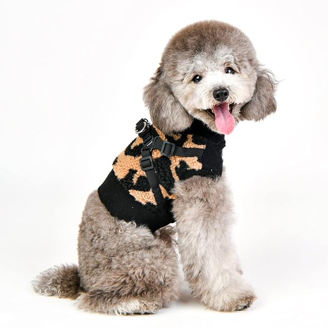 Foto 4 de 5 de Puppia Arnés para Perros pequeños y medianos, arnés Serval J, Ajustable y cómodo, Color Beige
