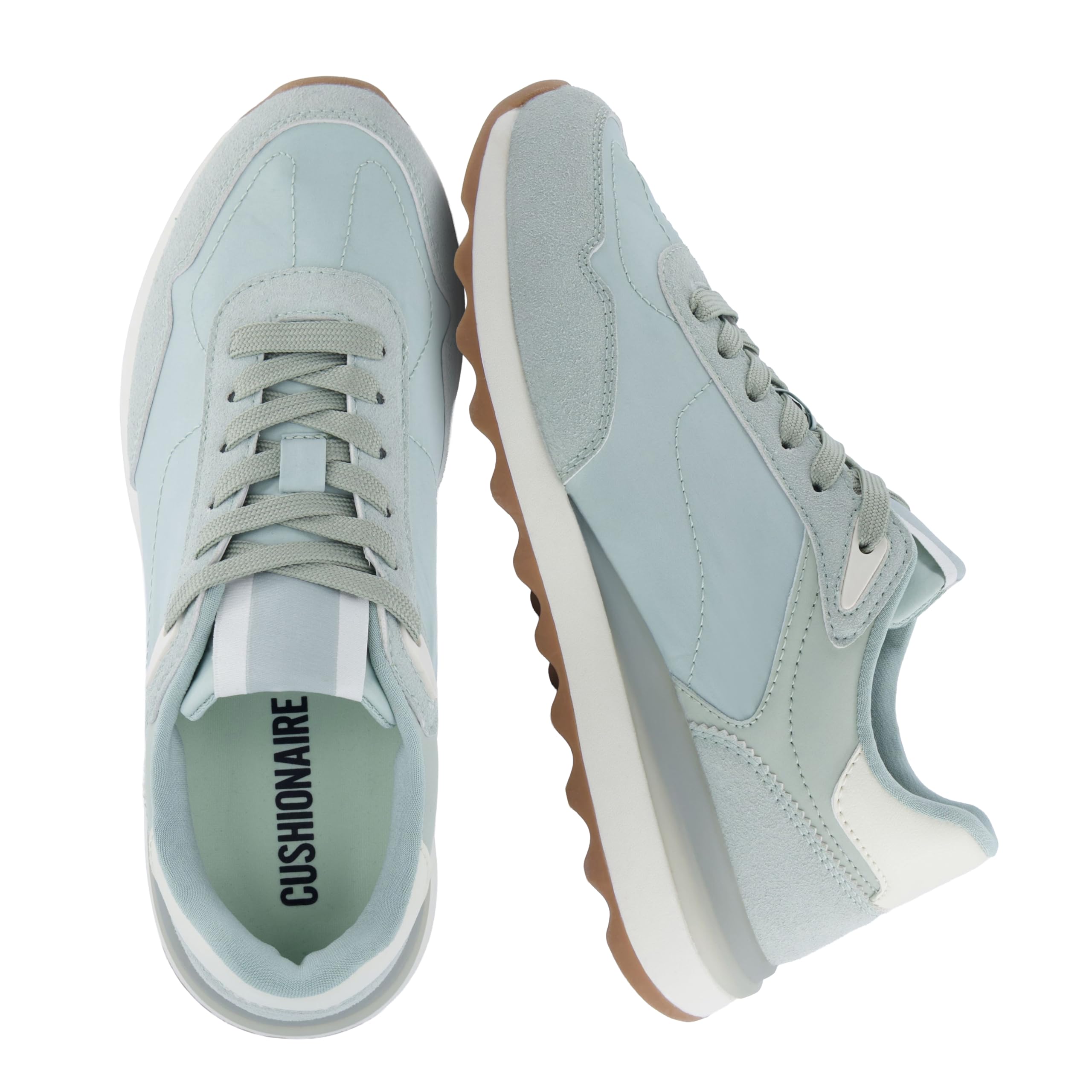 CUSHIONAIRE Kicks Fashion Sneakers