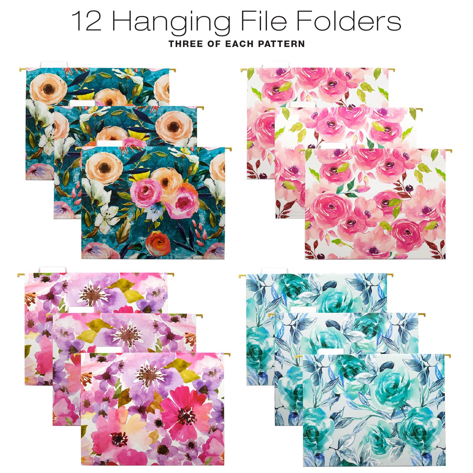 File Folder Kit Snapklik.com : Global Printed Products Deluxe Designer Hanging File ...