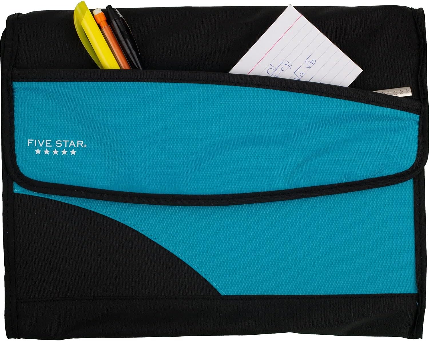 Five Star Expanding File Folder, 8-Pocket Expandable File Folder, Teal (73921)
