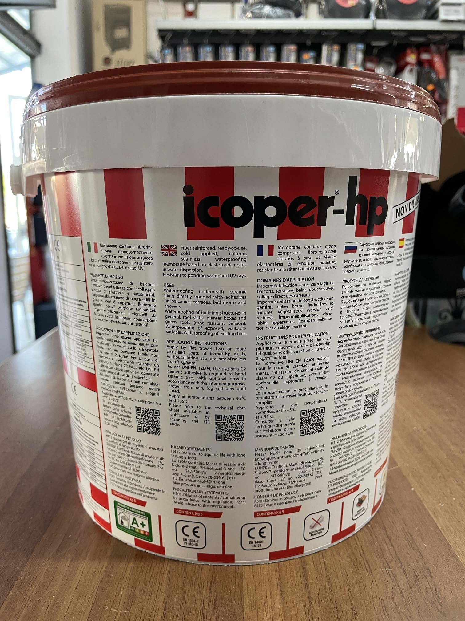 ICOPER HP ROSSO COPPO KG 5