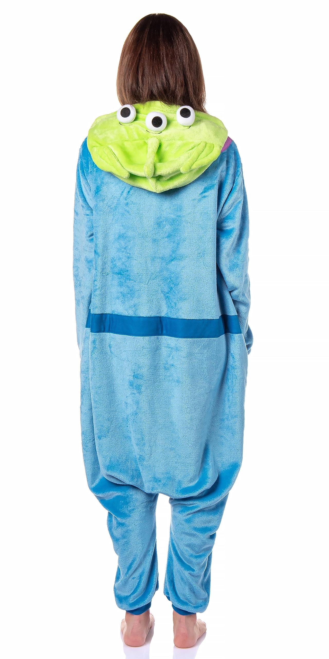 Disney - Disfraz de alienígena de Toy Story para mujer, traje de Kigurumi Union, pijama de una pieza