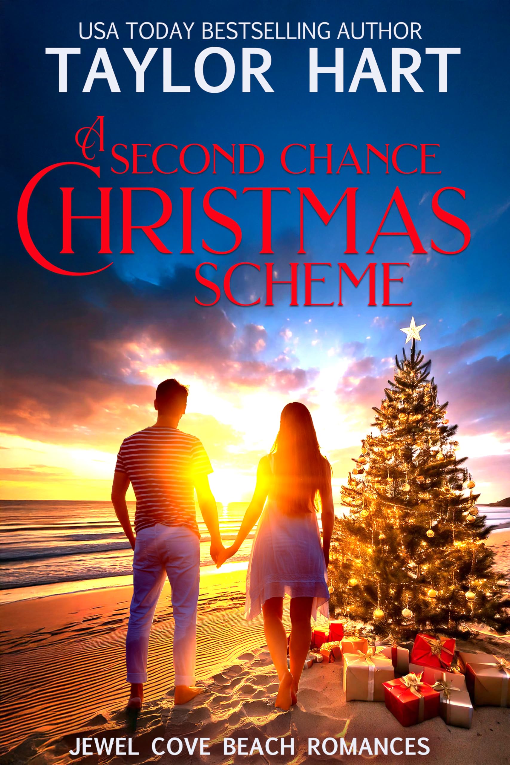 A Second Chance Christmas Scheme: Sweet, Small Town, Contemporary Romance (Jewel Cove Beach Billionaire Romances Book 3)