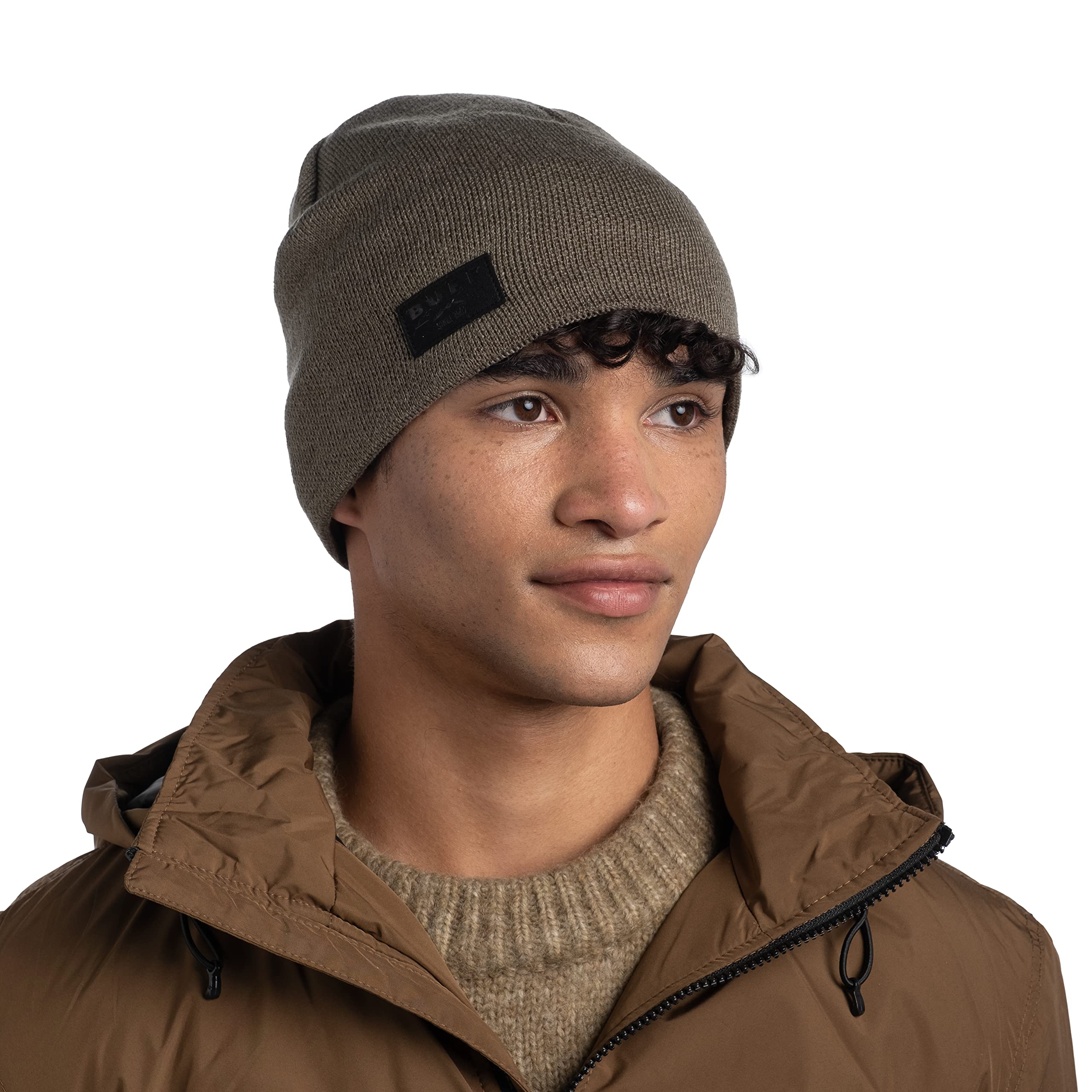 Buff 113519.866.10.00 Czapka typu beanie z dzianiny z podszewką polarową - kamuflaż