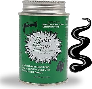 Leather Luster Patent Leather Polish, Cleaner and Conditioner | Made in the USA, 4oz