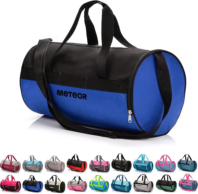 meteor Sports Bag Children 25 L Round Bag Gym Bag Men's Swimming Bag Travel Bag Holiday Bag Small Fitness Bag Women's Strap Bag Children's Bags School Bags Gym Bag Boys
