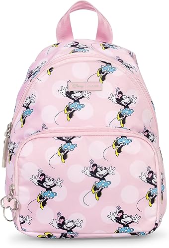 JuJuBe Nuevo! The Everyday Mini Plus Disney's Be More Minnie, mochila pequeña para pañales para bebé, bolsa de viaje para bebé niño o niña, mochila